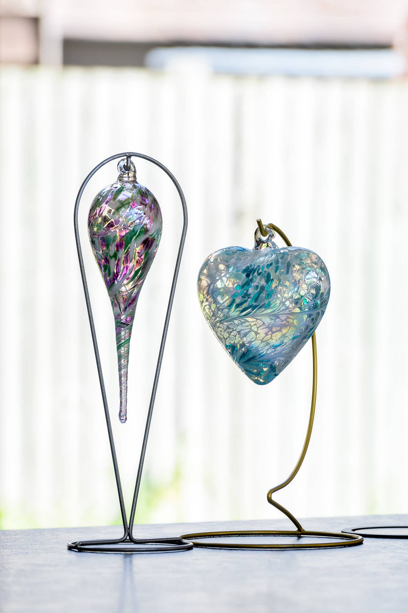 Friendship Droplet Glass Onament - Unicorn
