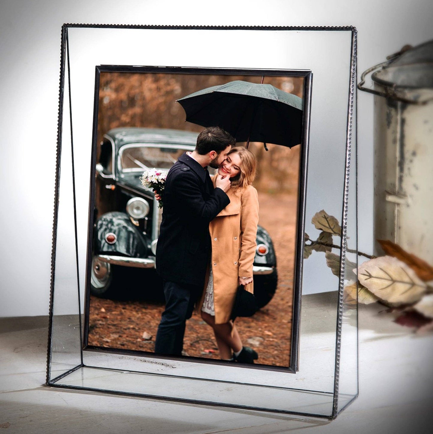 Clear Glass with Beaded Edge Frame Series