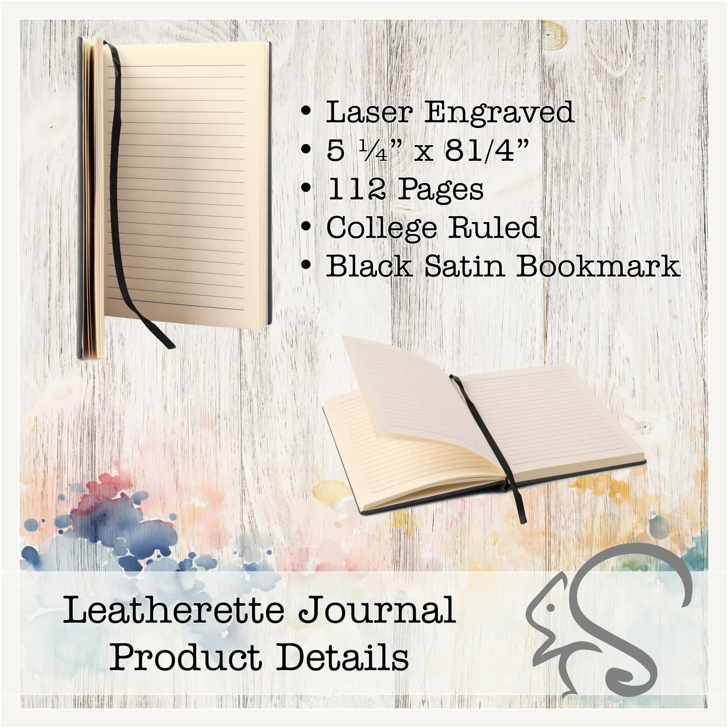 Leatherette Journal {Be the Light}