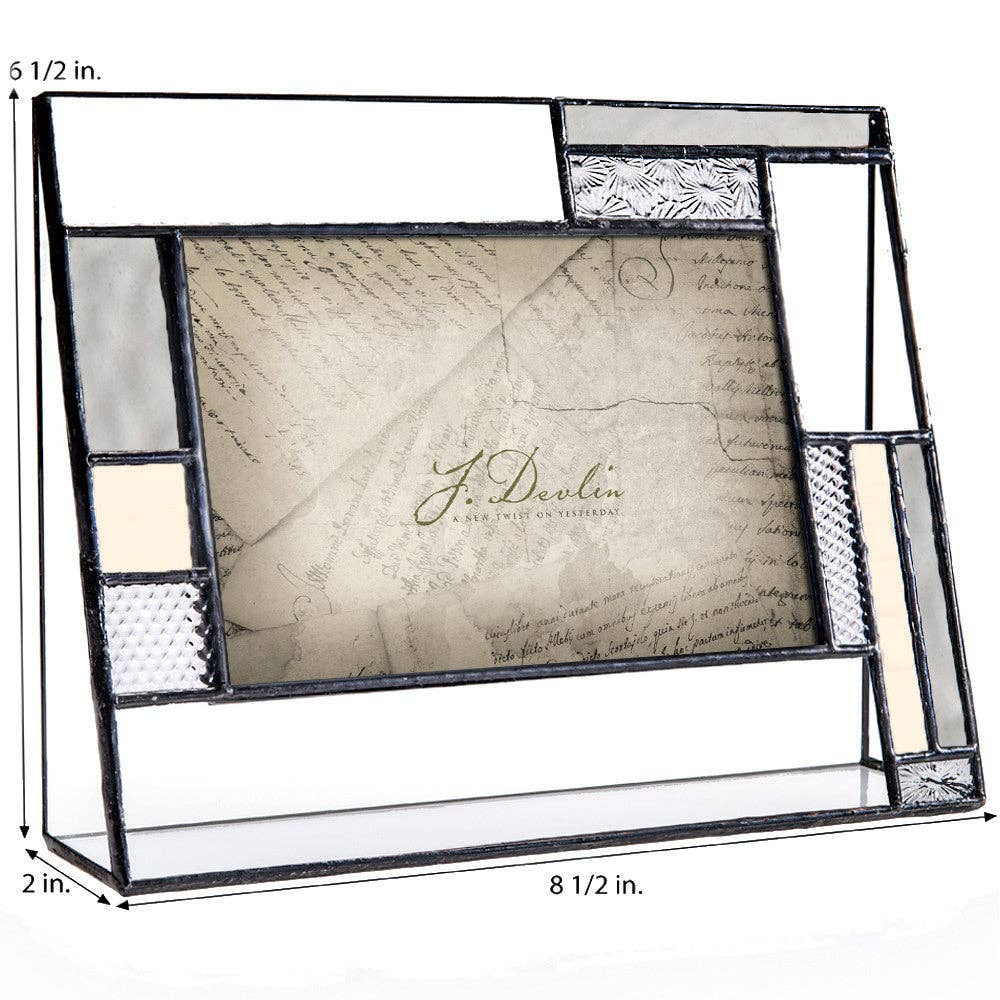 J. Devlin Geometric Stained Glass Easel Frame