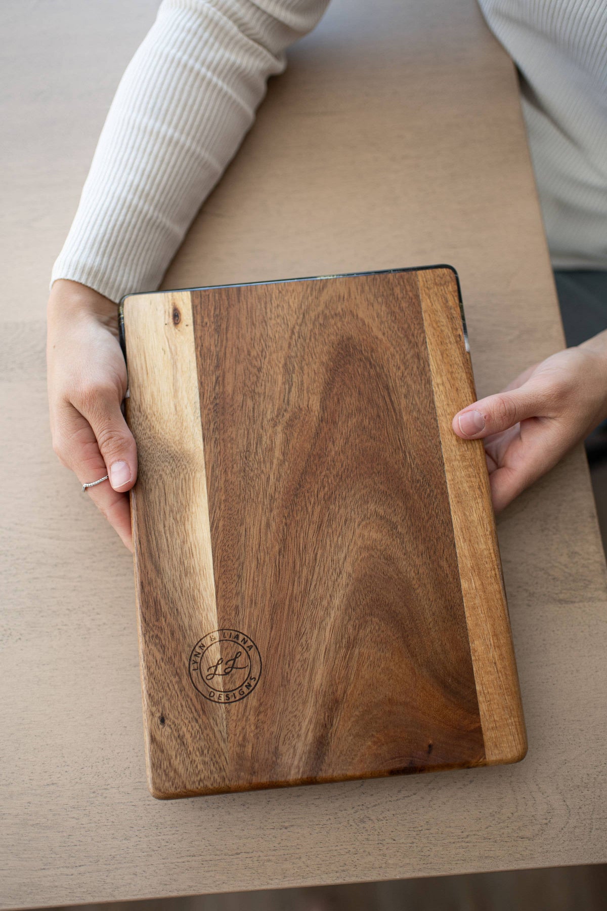Personalized Wood Resin Date Night Cheese Charcuterie Board - NO TARIFFS! – custom engraved by Silver Squirrel Engraving & Gifts