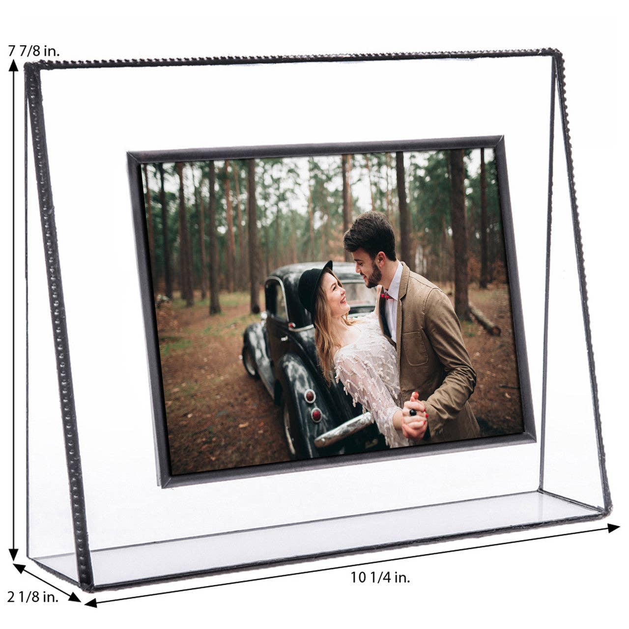 Clear Glass with Beaded Edge Frame Series
