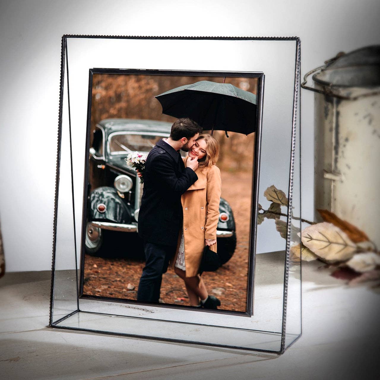 Clear Glass with Beaded Edge Frame Series