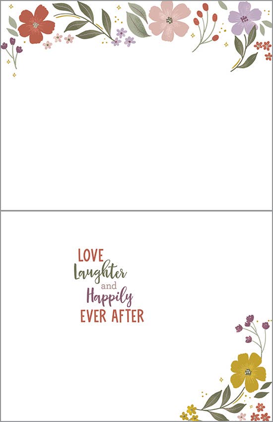 Wedding Greeting Card - Happy Couple