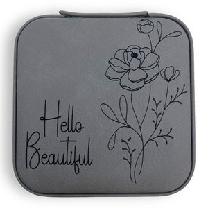 Leatherette Travel Jewelry Box {Hello Beautiful}
