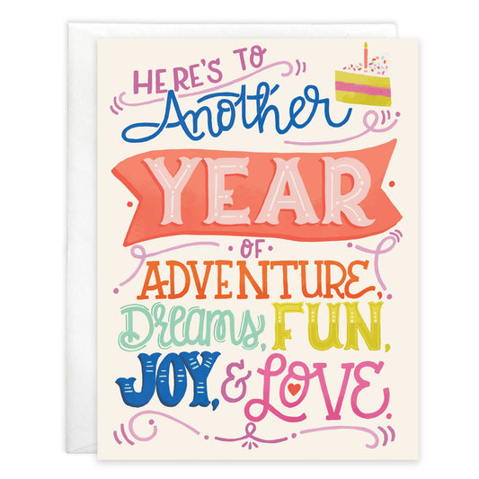 Birthday Greeting Card - Another Year