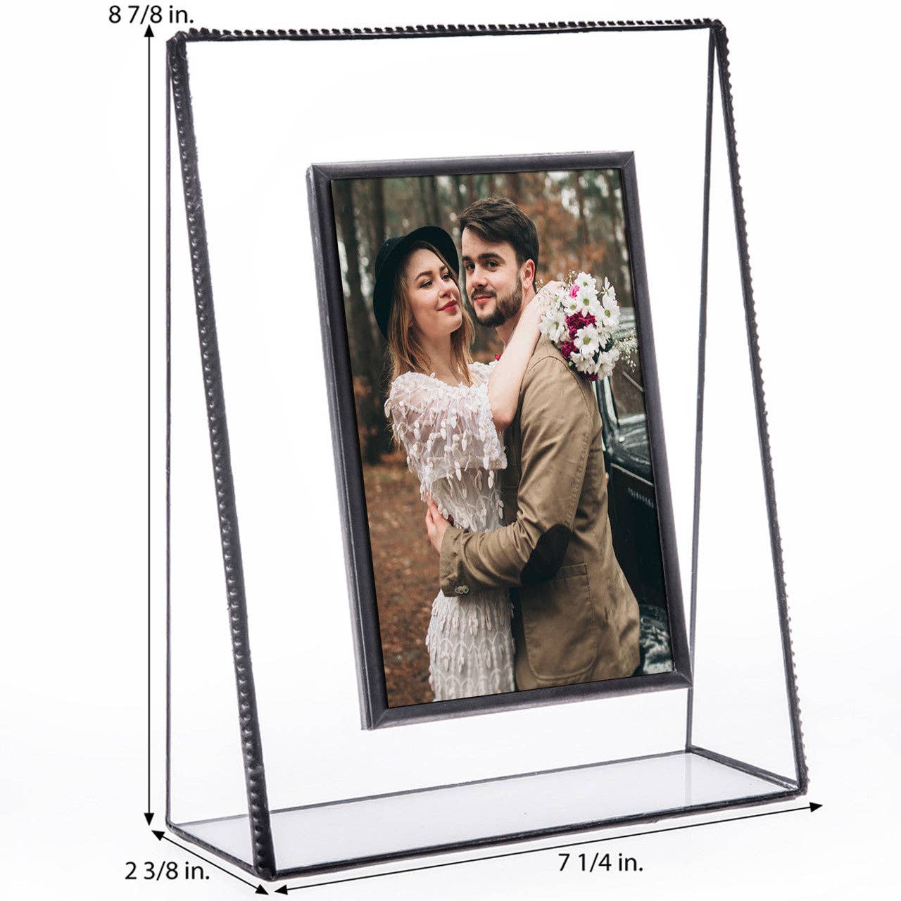 Clear Glass with Beaded Edge Frame Series