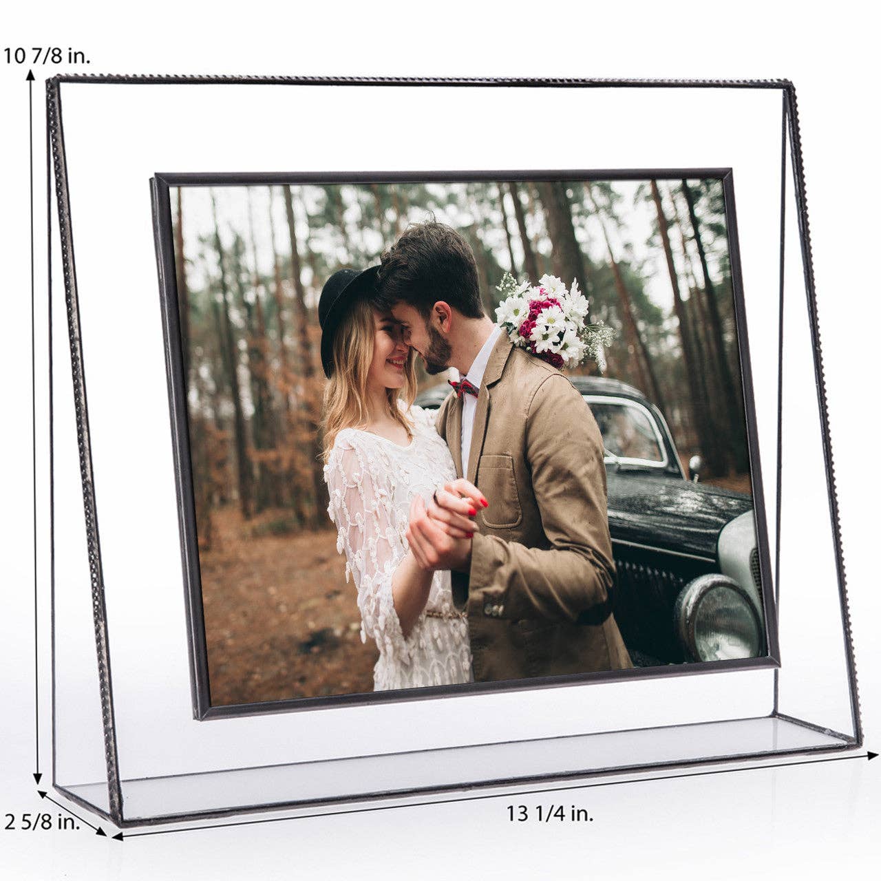 Clear Glass with Beaded Edge Frame Series