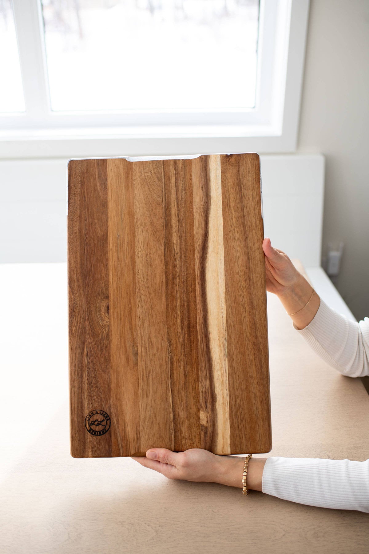 Personalized Resin Charcuterie Board - Breadboard 12"x18" - NO TARIFFS! – custom engraved by Silver Squirrel Engraving & Gifts