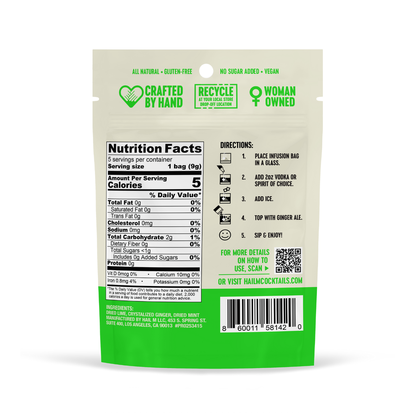 Moscow Mule Cocktail Infusion Kits | Travel-Friendly Mixers