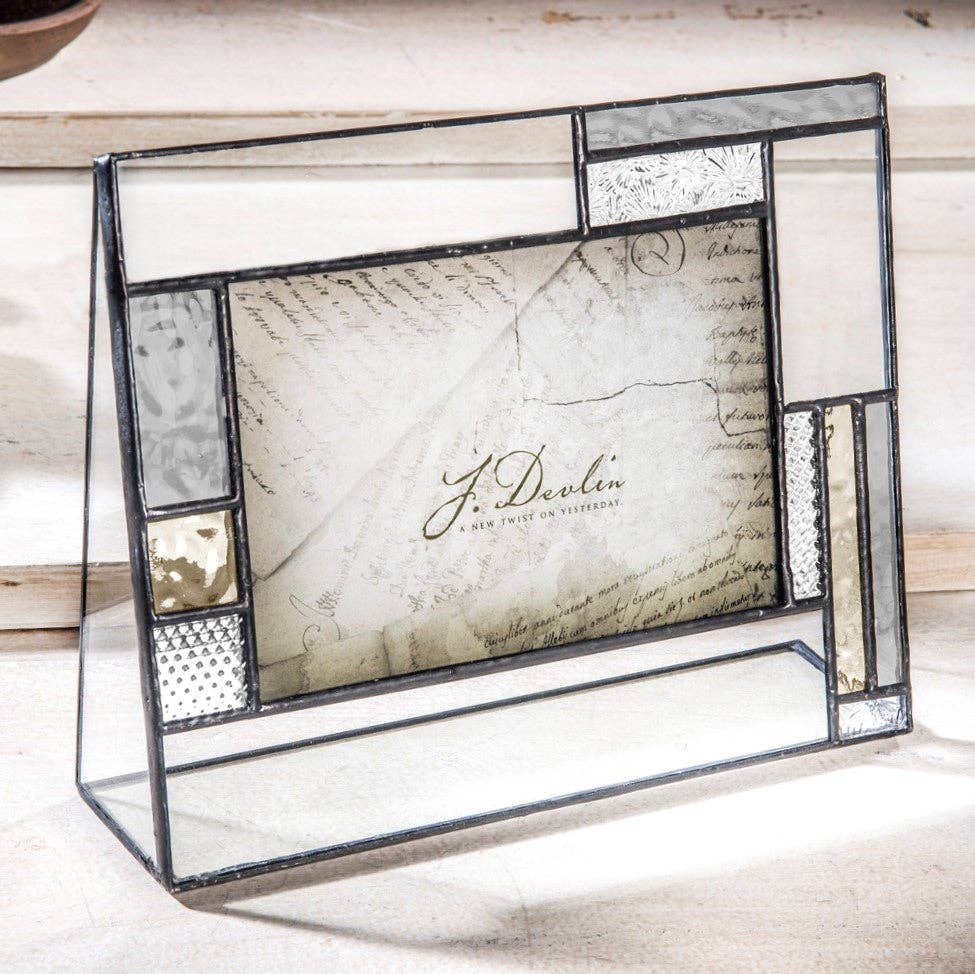 J. Devlin Geometric Stained Glass Easel Frame