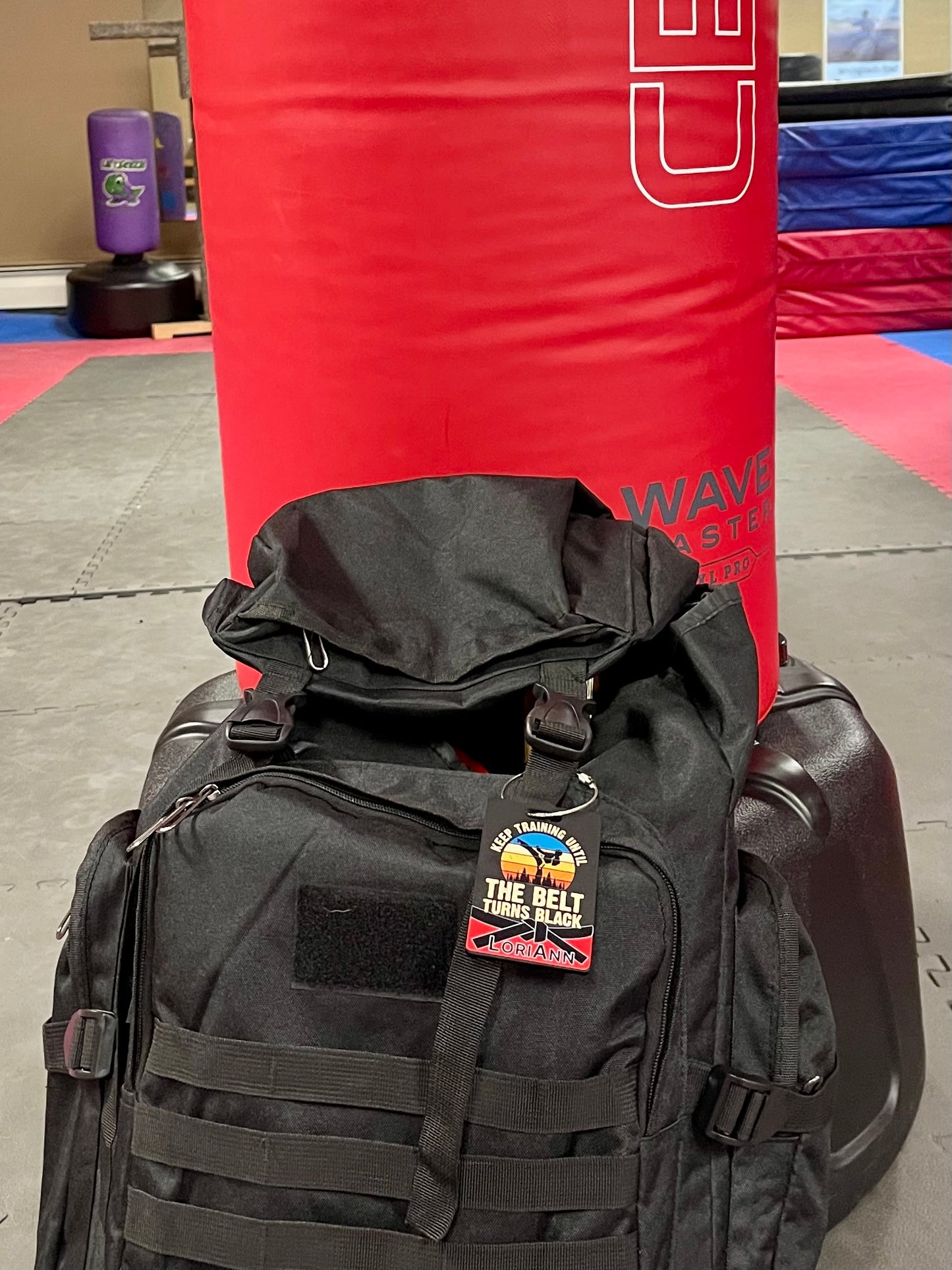 Custom Martial Arts Bag Tag