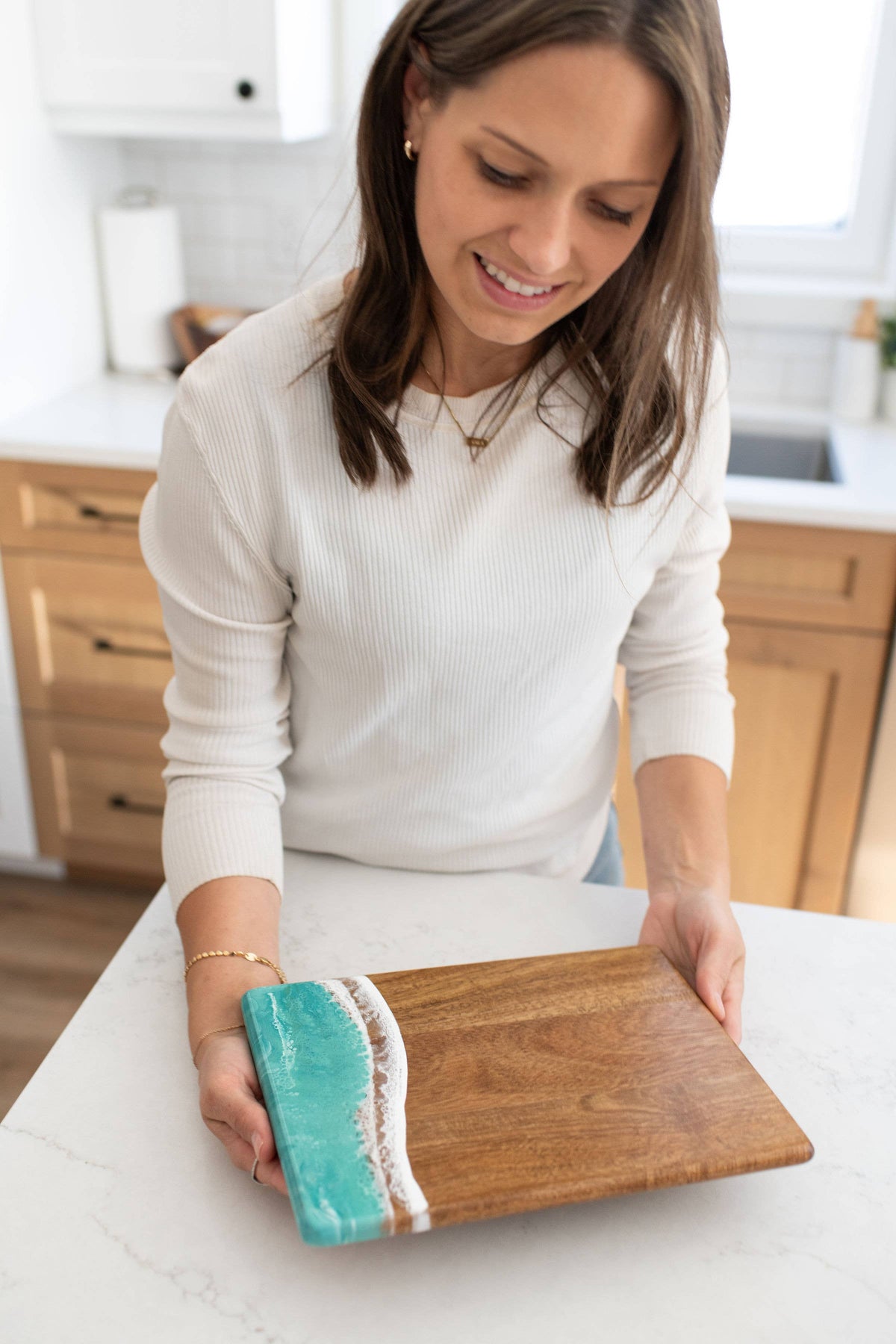 Personalized Wood Resin Date Night Cheese Charcuterie Board - NO TARIFFS! – custom engraved by Silver Squirrel Engraving & Gifts