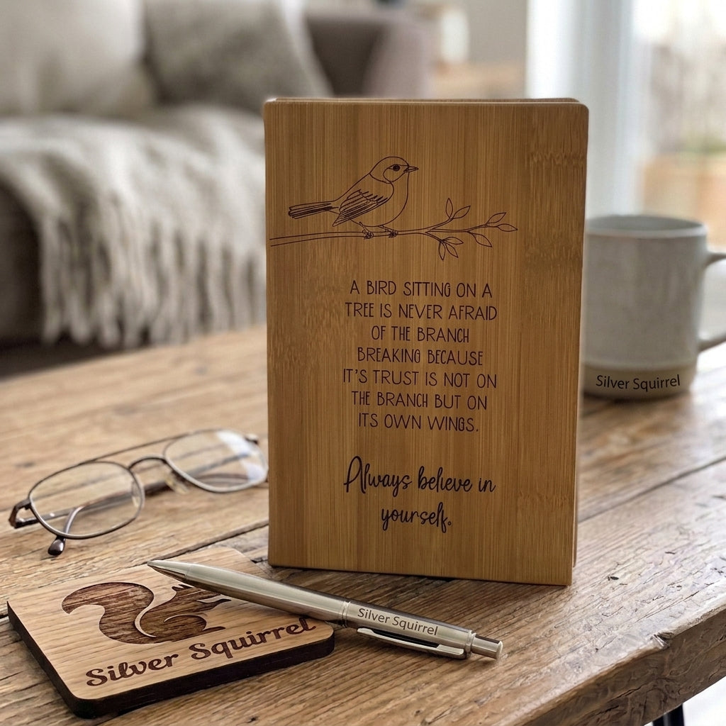 Leatherette Journal {Always Believe in Yourself}