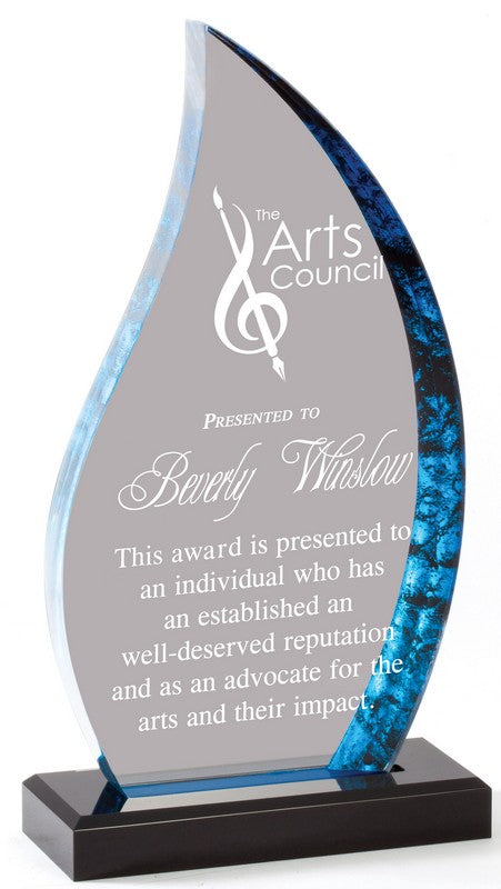 Avanti Flame Acrylic Award