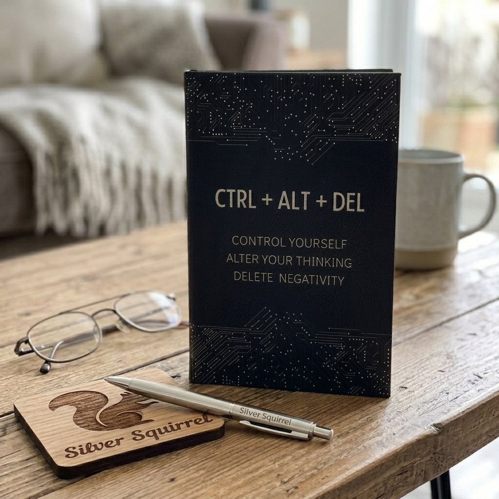 Leatherette Journal {CTRL + ALT + DEL}