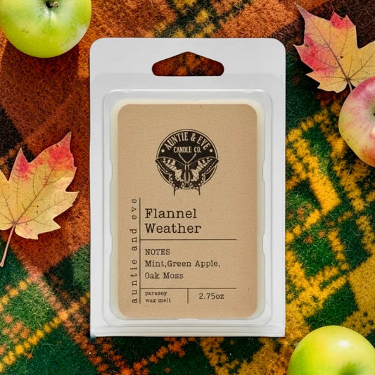 Flannel Weather Wax Melt - 2.75 oz