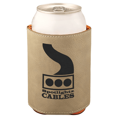Leatherette Can Cooler