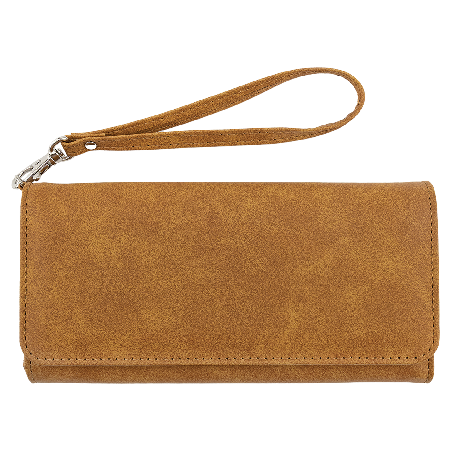 Laserable Leatherette Wallet with Strap | Creekside Collection