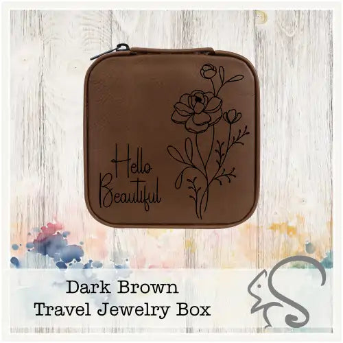Leatherette Travel Jewelry Box {Hello Beautiful}