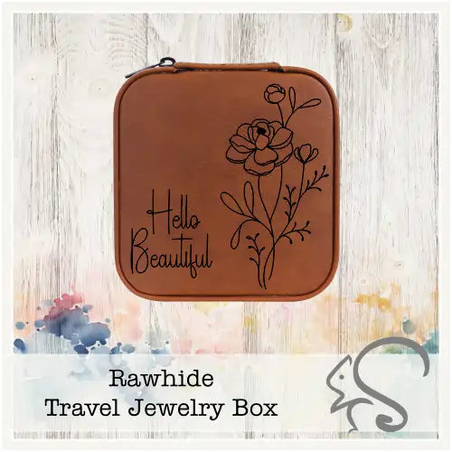Leatherette Travel Jewelry Box {Hello Beautiful}