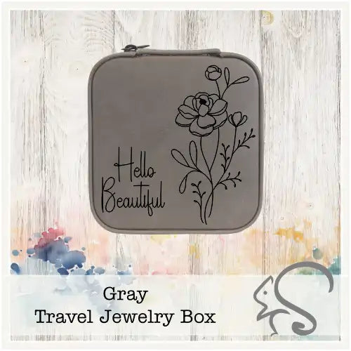 Leatherette Travel Jewelry Box {Hello Beautiful}