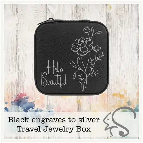 Leatherette Travel Jewelry Box {Hello Beautiful}