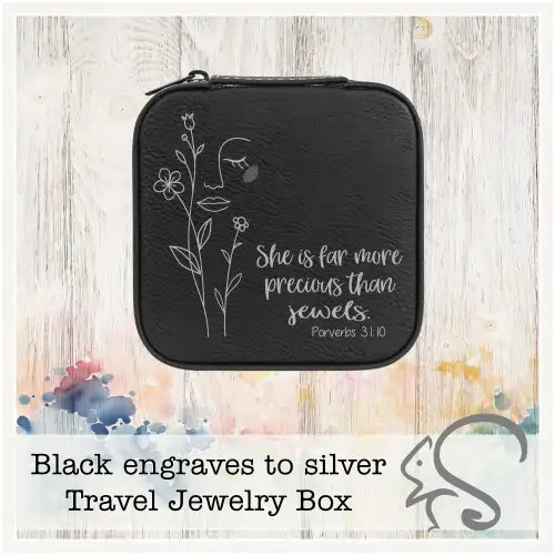 Leatherette Travel Jewelry Box {More Precious than Jewels}