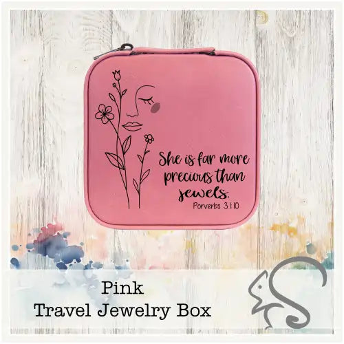 Leatherette Travel Jewelry Box {More Precious than Jewels}