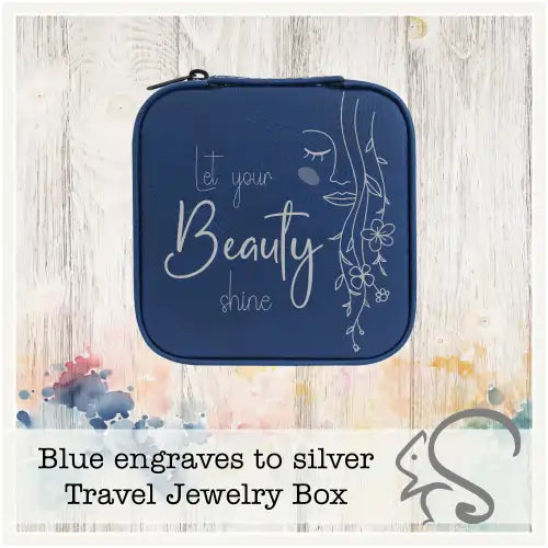 Leatherette Travel Jewelry Box {Let your Beauty shine}