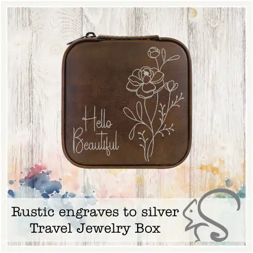 Leatherette Travel Jewelry Box {Hello Beautiful}