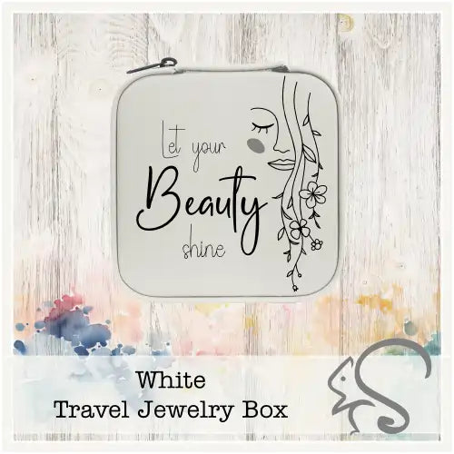 Leatherette Travel Jewelry Box {Let your Beauty shine}