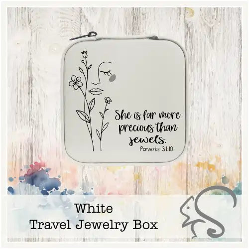 Leatherette Travel Jewelry Box {More Precious than Jewels}