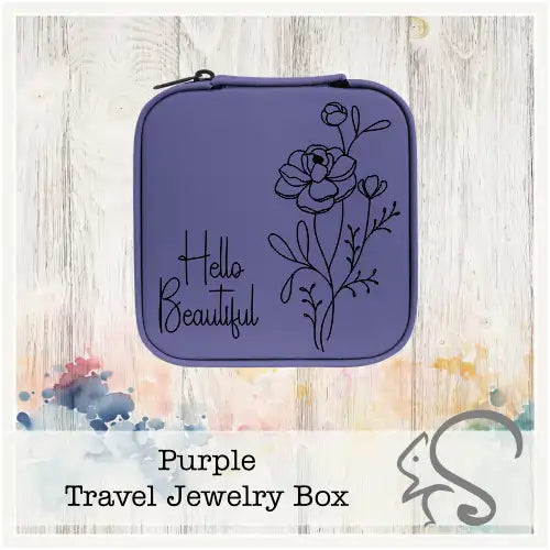 Leatherette Travel Jewelry Box {Hello Beautiful}