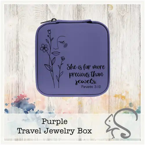 Leatherette Travel Jewelry Box {More Precious than Jewels}
