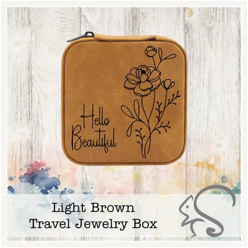 Leatherette Travel Jewelry Box {Hello Beautiful}
