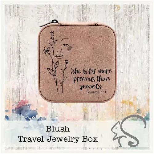 Leatherette Travel Jewelry Box {More Precious than Jewels}