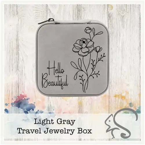 Leatherette Travel Jewelry Box {Hello Beautiful}