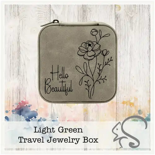 Leatherette Travel Jewelry Box {Hello Beautiful}