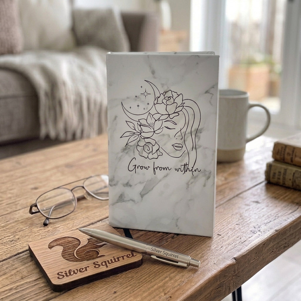 Leatherette Journal {Grow From Within}