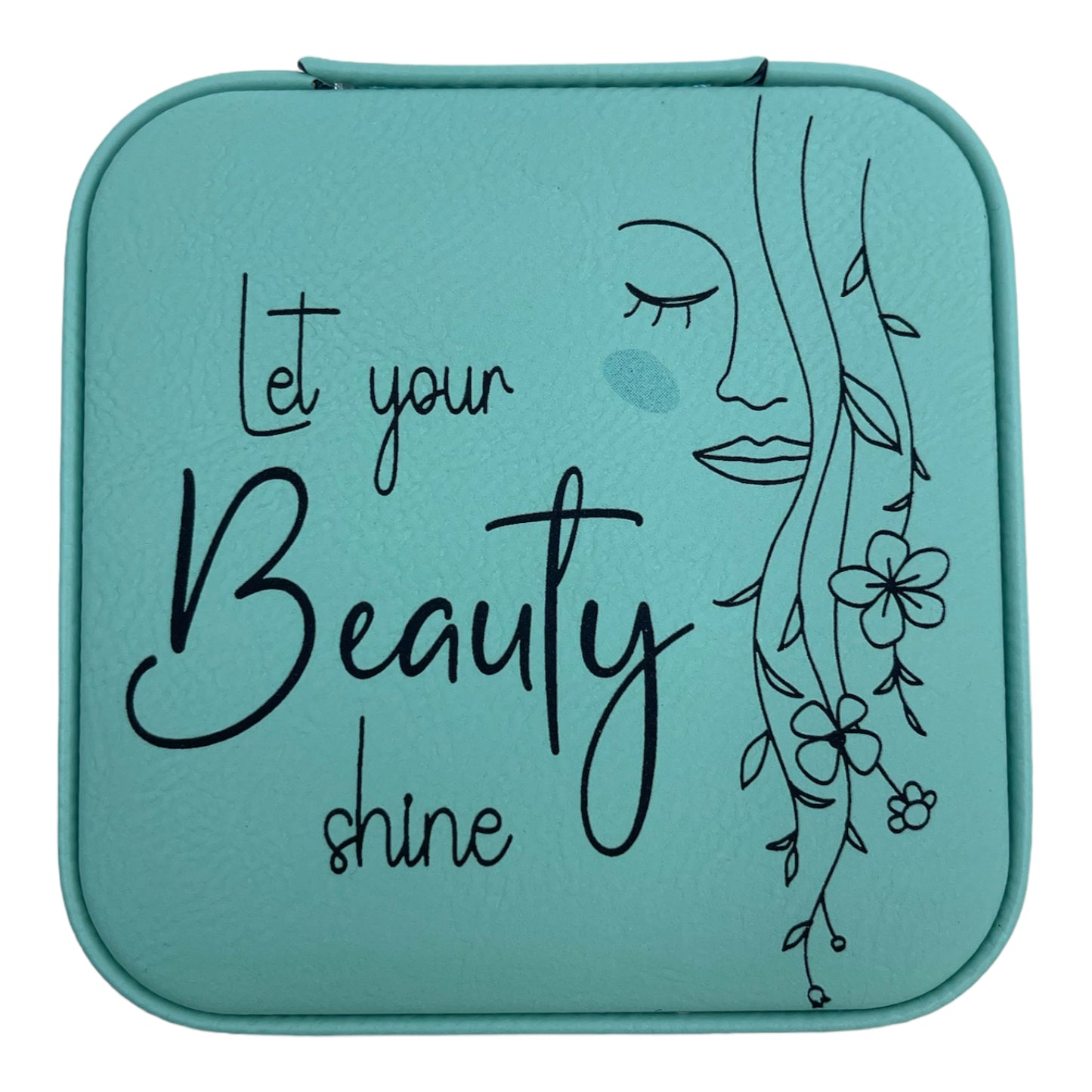 Leatherette Travel Jewelry Box {Let your Beauty shine}