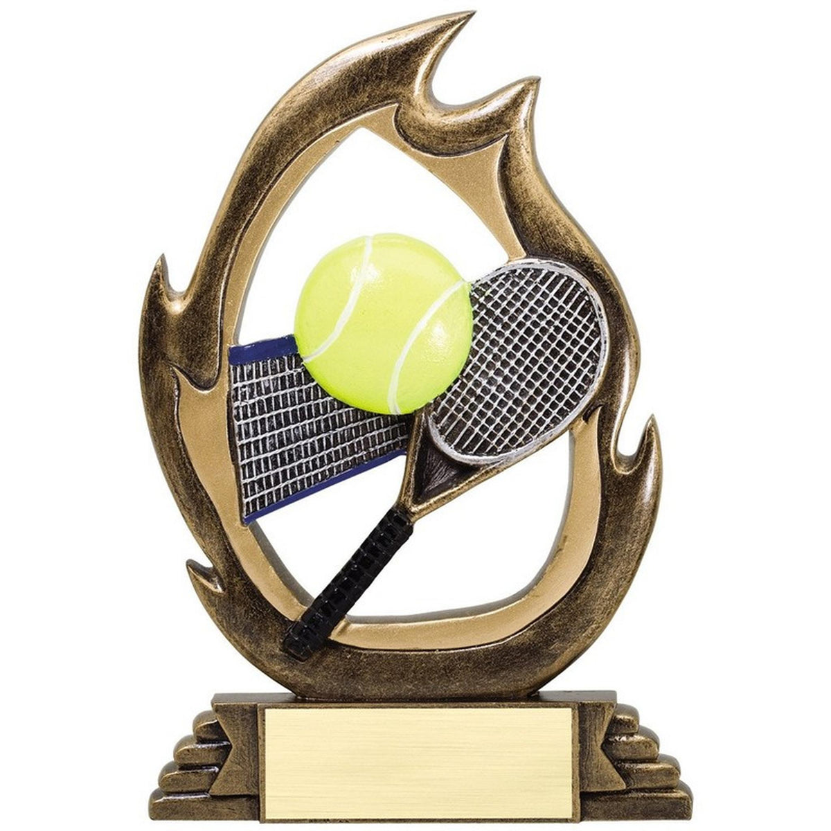 Personalized Flame Series Resin Award – custom engraved by Silver Squirrel Engraving & Gifts