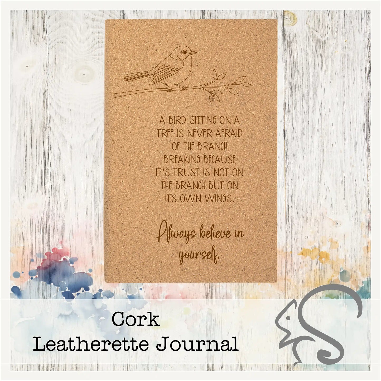 Leatherette Journal {Always Believe in Yourself}