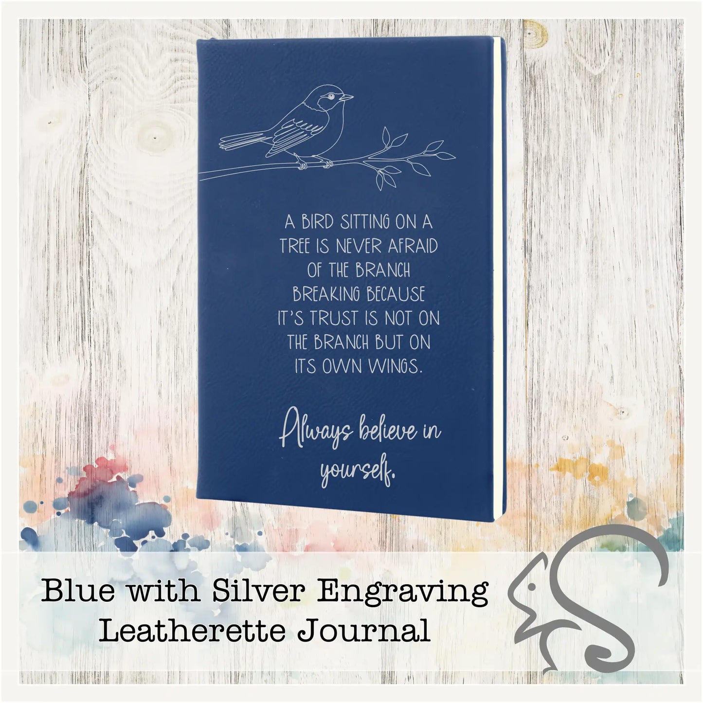 Leatherette Journal {Always Believe in Yourself}