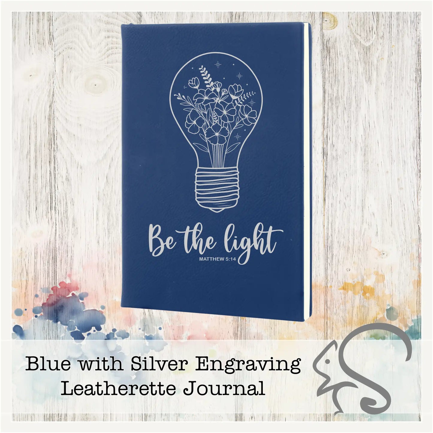 Leatherette Journal {Be the Light}