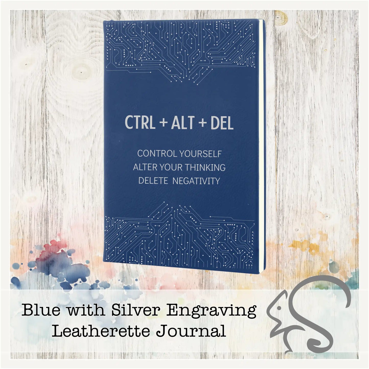 Leatherette Journal {CTRL + ALT + DEL}