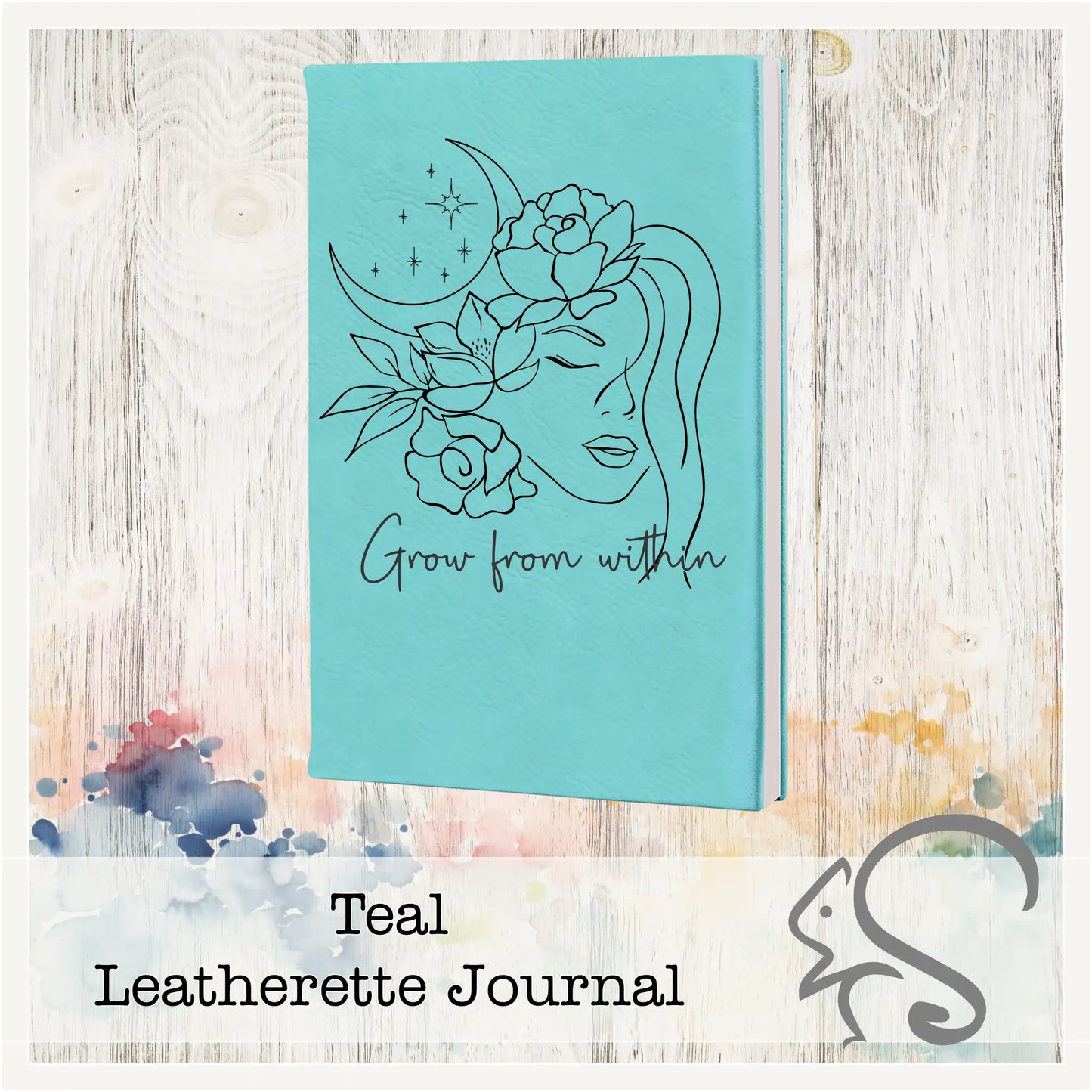 Leatherette Journal {Grow From Within}