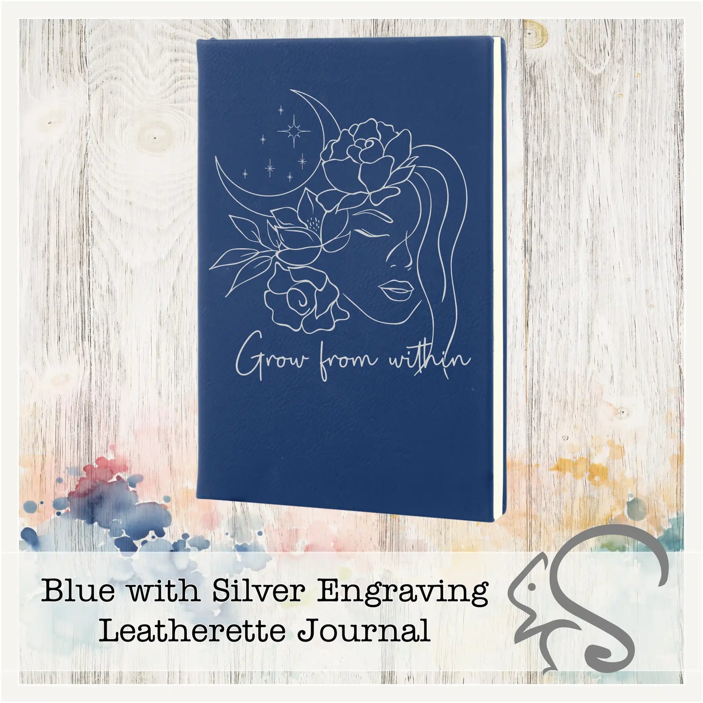 Leatherette Journal {Grow From Within}