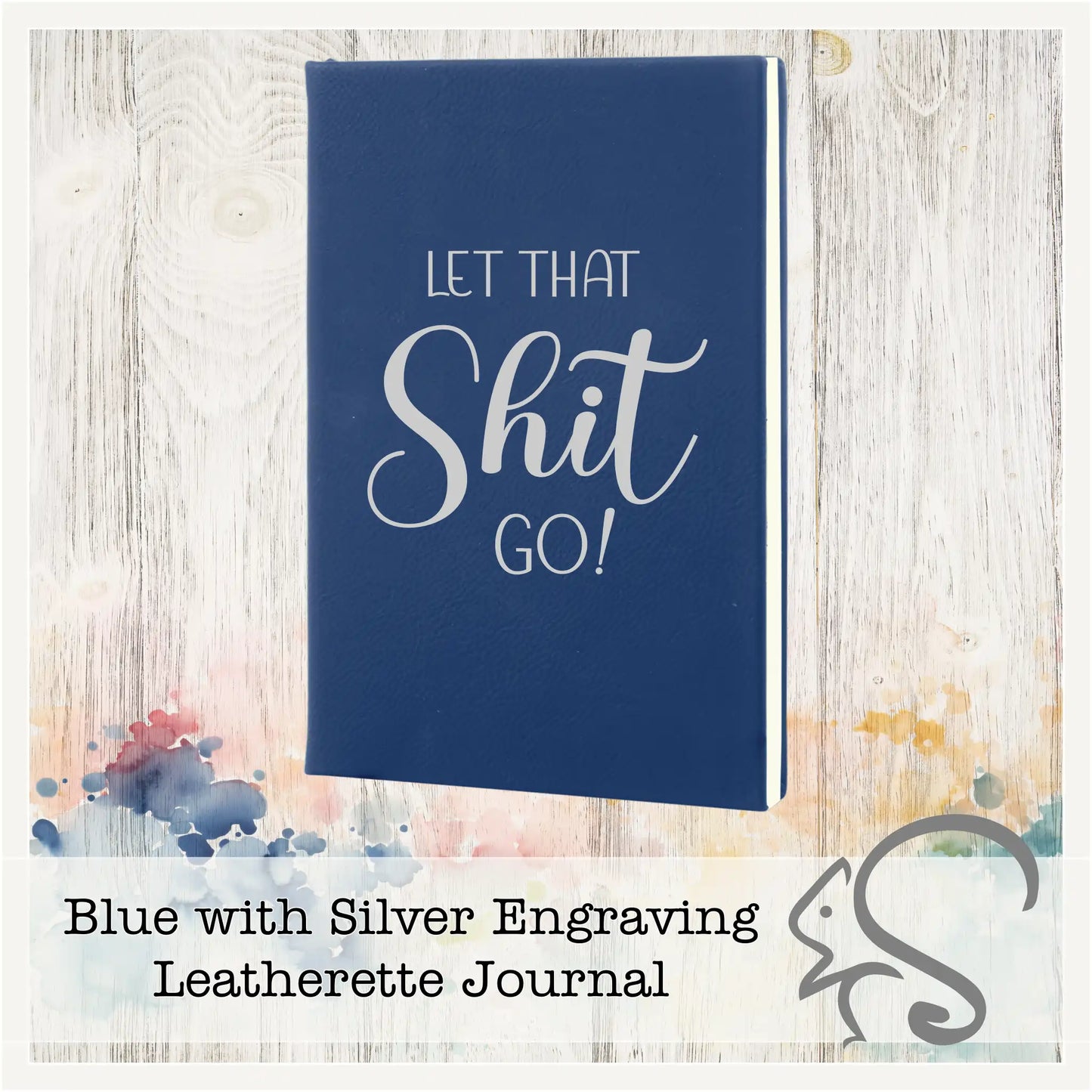 Leatherette Journal {Let That Shit Go}