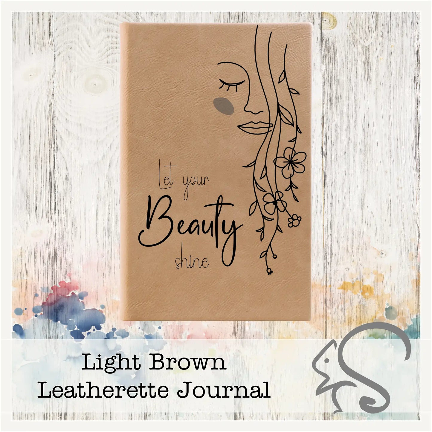 Leatherette Journal {Let Your Beauty Shine}